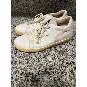 Leather crown sneakers